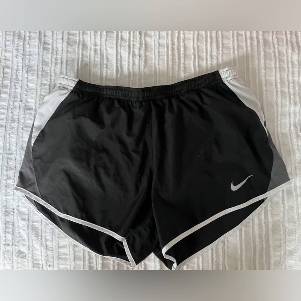 Black Nike run shorts